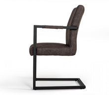 Load image into Gallery viewer, Faux Leather Dining Chairs (Set of 2) - Brown