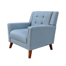 Load image into Gallery viewer, Luminaesque - Fabric Upholstered Armchair With Tufted Back