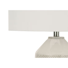 Load image into Gallery viewer, Contemporary Lighting, Table Lamp, Ceramic - Cream