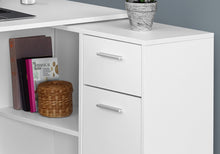 Load image into Gallery viewer, Computer Desk, Home Office, Corner, Storage Drawers, L Shape, Contemporary & Modern