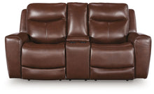 Load image into Gallery viewer, Next Move - Power Reclining Loveseat With Console / Adjustable Headrest