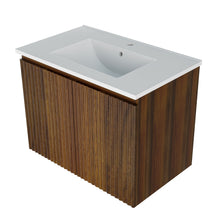 Load image into Gallery viewer, Folding Wall Cabinet With Creamic Sink