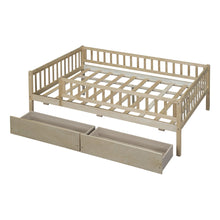 Load image into Gallery viewer, Multi Functional Wooden Daybed Bed