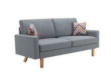 Load image into Gallery viewer, Bahamas - Minimalistic Sofa With 2 Throw Pillows