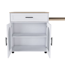 Load image into Gallery viewer, Expandable Kitchen Island With Power Outlet