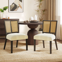 Load image into Gallery viewer, Rattan Dining Chair Without Arms (Set of 2)