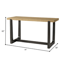 Load image into Gallery viewer, Table With Trestle Base