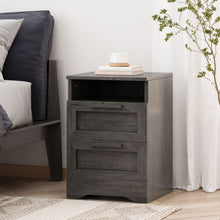 Load image into Gallery viewer, Broxon - Rustic Drawer Nightstand