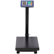 Load image into Gallery viewer, Digital Weight Computing Floor Platform Scale With Price Calculator - Black