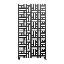 Load image into Gallery viewer, Six Panel Screen Room Divider (720188) - Black