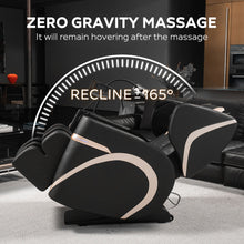 Load image into Gallery viewer, Massage Chair Recliner With Zero Gravity & Full Body Air Pressure - Black