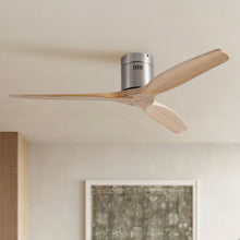 Load image into Gallery viewer, Low Profile Flush Mount Ceiling Fan Without Light