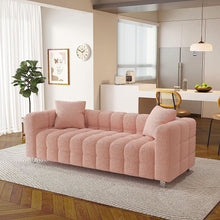 Load image into Gallery viewer, Modern 3 Seater Sofa With 2 Pillows