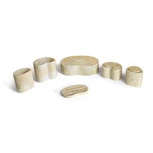Load image into Gallery viewer, Elegant Natural Marble Bathroom Accessories Set