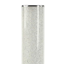 Load image into Gallery viewer, Column Floor Lamp With Clear Drum Shade - White
