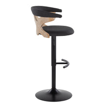 Load image into Gallery viewer, Gardenia - Contemporary Adjustable Barstool & Swivel With Rounded T Footrest (Set of 2)
