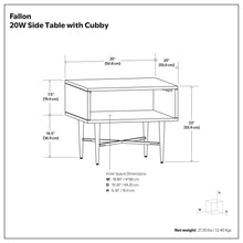 Load image into Gallery viewer, Fallon - End Table - Natural