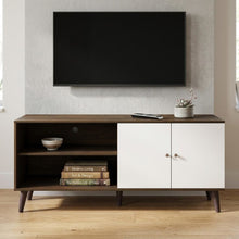 Load image into Gallery viewer, Amidon - TV Stand, With 2 Storage Shelves And 1 Cabinet