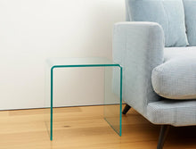 Load image into Gallery viewer, Glass Floor Shelf End Tables - Clear