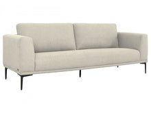 Load image into Gallery viewer, Sofa With Black Legs - Beige