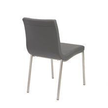 Load image into Gallery viewer, Leather Upholstered Dining Side Chairs (Set of 2) - Gray