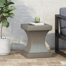 Load image into Gallery viewer, Athena - Modern Side Table With Pedestal Design