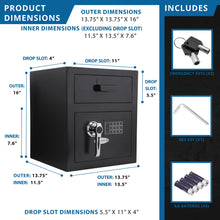 Load image into Gallery viewer, Durable Keypad Depository Safe