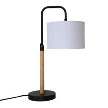Load image into Gallery viewer, Arcus Paniz - Desk Lamp With Cylinder Shade - Black