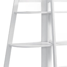 Load image into Gallery viewer, Six Tier Etagere Bookcase - White