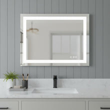 Load image into Gallery viewer, 28" Lighted Frameless Bathroom Vanity Mirror - Clear