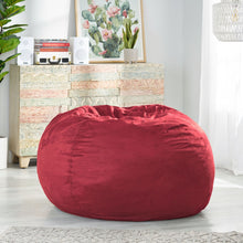 Load image into Gallery viewer, Comfortable High Density Shredded Foam Bean Bag Chair With Removable Cover