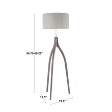 Load image into Gallery viewer, Wishbone - Contemporary Floor Lamp