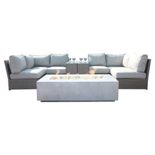 Load image into Gallery viewer, Outdoor Elegance Conversation Set With Fire Pit