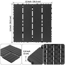 Load image into Gallery viewer, Interlocking Decking Tiles, 44 Packs