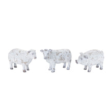 Load image into Gallery viewer, Figurine Tabletop Sculpture (Set of 3) - White