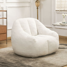 Load image into Gallery viewer, Comfy Bean Bag Chair With Memory Foam Filler, Tufted Soft