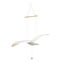Load image into Gallery viewer, Hanging Seagull Decorative Sculpture - White / White