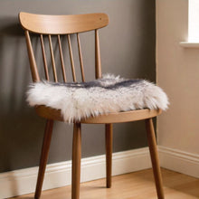 Load image into Gallery viewer, 17" X 17" Genuine Sheepskin Chair Pad - Gray
