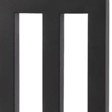Load image into Gallery viewer, Metal USB Table Lamp With White Shade - Black