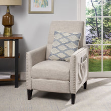 Load image into Gallery viewer, Kiersten - Contemporary Fabric Pushback Recliner