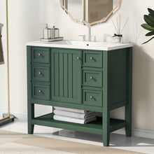 Load image into Gallery viewer, Modern Bathroom Vanity With Sink