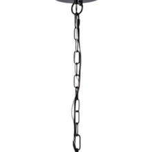Load image into Gallery viewer, Seven Light Metal Chandelier With Shades - Black