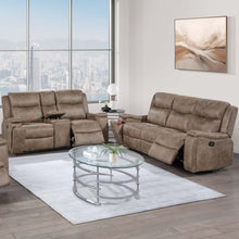 Load image into Gallery viewer, Modern Manual Motion Living Room Set With Hidden Cup Holders