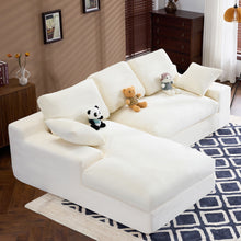 Load image into Gallery viewer, Compressed Sofa With 3 Back Cushions, 2 Throw Pillows