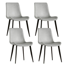 Load image into Gallery viewer, Modern Dining Chair With Carbon Steel Legs