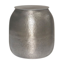 Load image into Gallery viewer, 21" Metal Round End Table - Silver