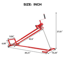 Load image into Gallery viewer, Universal Easy Lawn Mower Lift For Riding Tractors, 800 Lbs Capacity - Red
