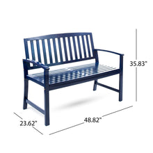 Load image into Gallery viewer, Farmhouse Style Loja Bench Indoor / Outdoor