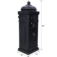 Load image into Gallery viewer, Mailboxs Residential Large-Capacity Letter Box, Rainproof Postbox Statue
