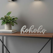 Load image into Gallery viewer, Christmas Tabletop Sign - Silver
